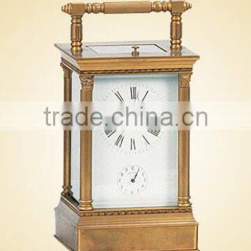 brass antique European royal craft decorative clock