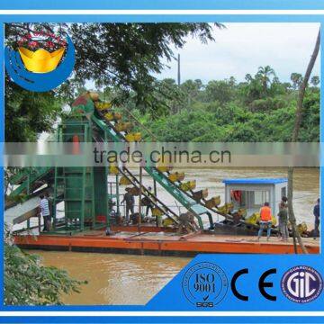 china gold dredge/gold panning dredger for sale