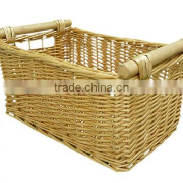 Willow basket wicker basket Large wicker basket with handle