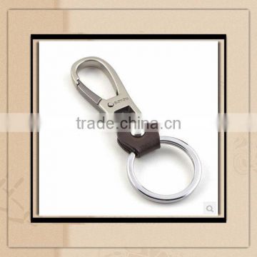 Hot selling card Leather Keyring