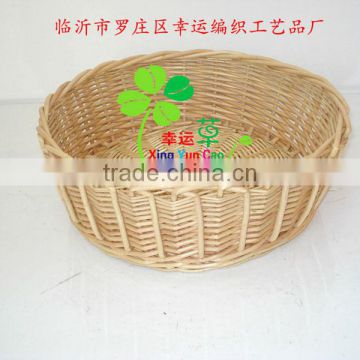 nature wicker gift basket with liner