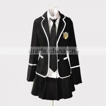 Juqian Wholesale China Factory Price Fashionable Korean High School Uniform Blazer suits jacket