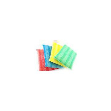 Concave and Convex Durable Metel Scouring Pad Scrubbing Sponge , Nylon Scouring Pad