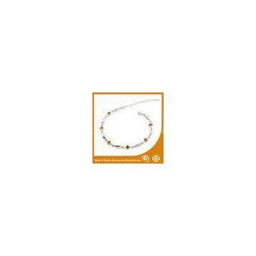 Girls Stainless Steel Chain Bracelet Color Change Mood Jewelry