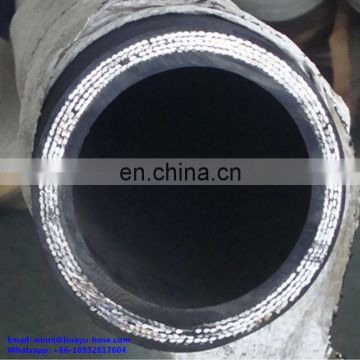 DRILLING RUBBER HOSE BY STEEL WIRE SPIRALED