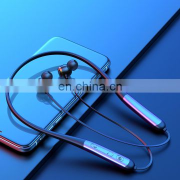New Model Mobile Phone Wireless Headset Sport Neck Band Headphone Blue tooth Earphone With Microphone