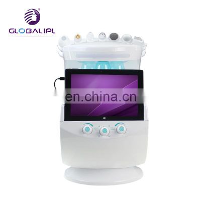 Beauty equipment 6in1 facial hydro water oxygen jet peeling machine