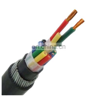 3 Core 2.5 Sq Mm Electric Wire Cable Fireproof Soft Copper Control Cable