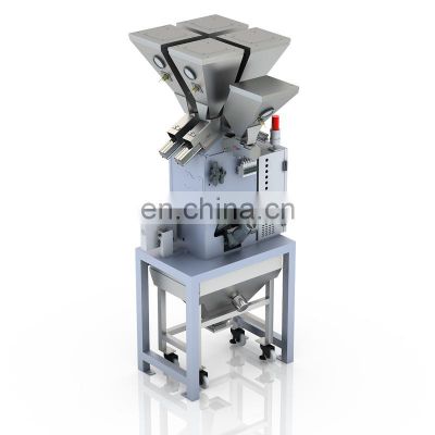 Industrial high capacity Horizontal  pvc extruder plastic mixer CE automatic gravimetric mixing machine plastic