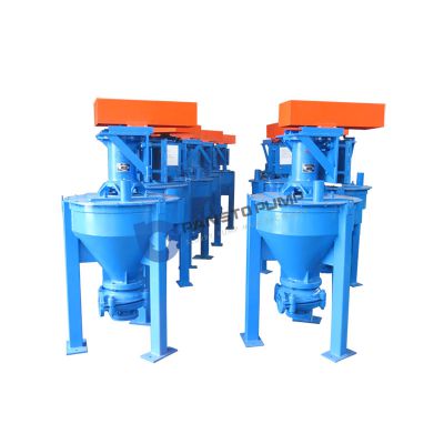 Wear Resistant Stainless Steel Vertical Centrifugal Tank Froth Pump