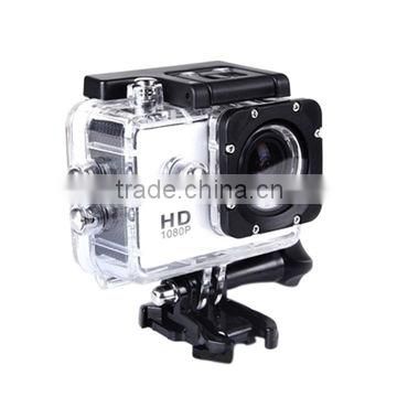 Poplar Newest original video camera waterproof extreme sport camera,full hd 1080P traveler waterproof sports camera