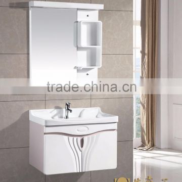 White bathroom cabinet pvc for contracted style(EAST-25141)