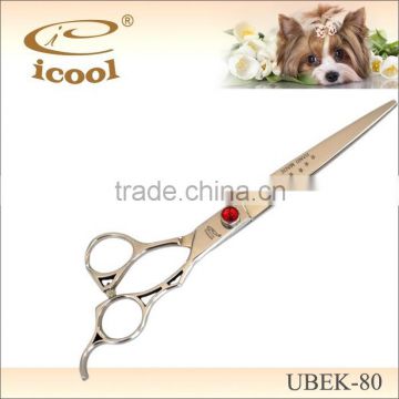 Newest hot sale Japanese steel dog grooming scissors
