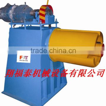 hydraulic recoiler for coil slitting machine