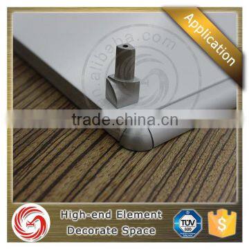 house designs semiround shape aluminum wall tile trim