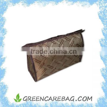 Customized Popular Classic Calico Cotton Cosmetic Bag