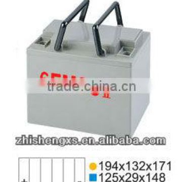 12v 33Ah sealed lead acid UPS battery container