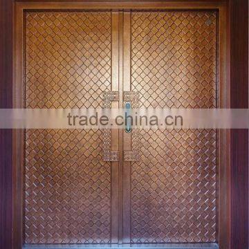 cast aluminum door