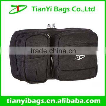 Travelling nylon waist bags for man