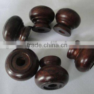 mushroom shape classical furniture wooden knob,Umbrella shape knob