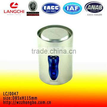 Good quality candy round tin box with favor price