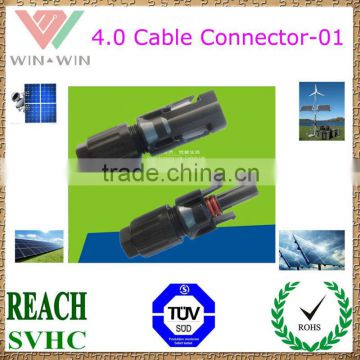 TUV Approval Male & Female 4.0 Cable Connector