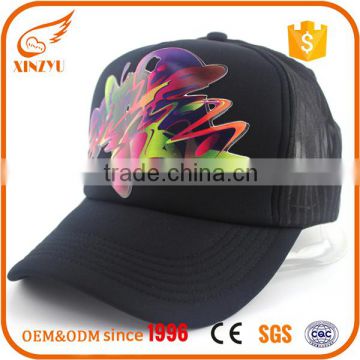 Colorful custom urban caps baseball mesh trucker hats for sale