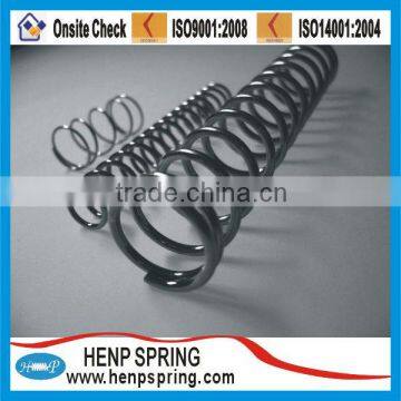 electroplated compression spring