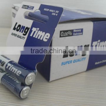 new blue colr design AAA r03 um-4 dry battery for middle east market