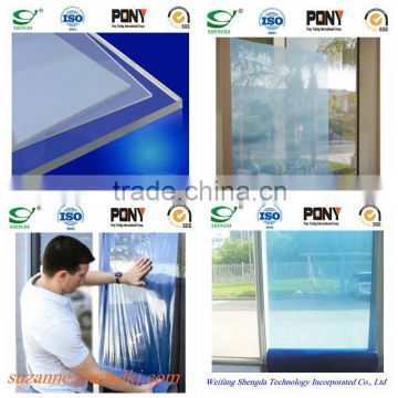 Temporary Surface Self Adhesive Window Glass Protective Film China Supplier