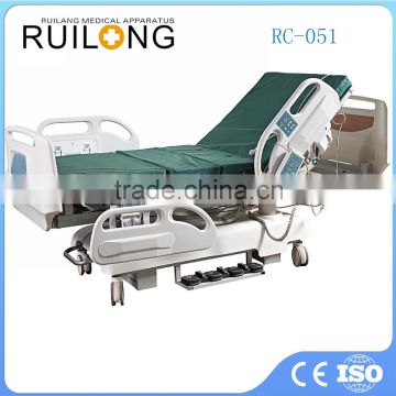 Turnover Adjustable Recovery Bed 5 Function Medical Hospital Bed