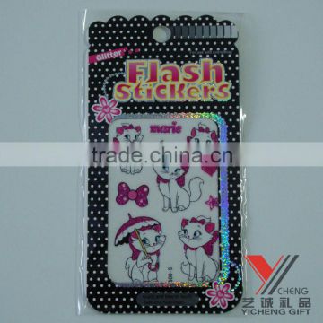 Hot aroma sticker card/Mobile decor Decal