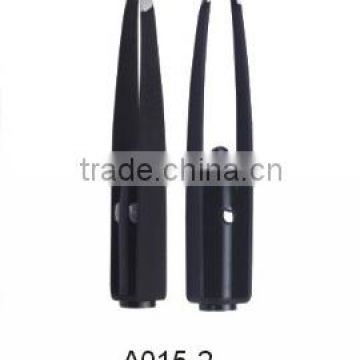 proveedor china black electric eyebrow tweezer with led