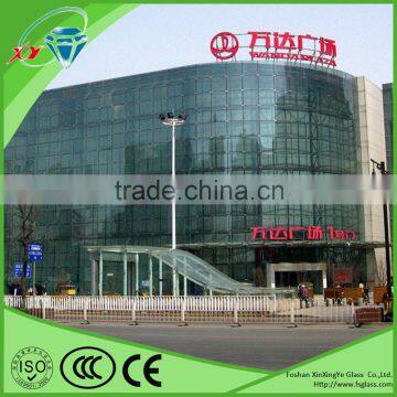 Quality bent glass prices, laminated glass design