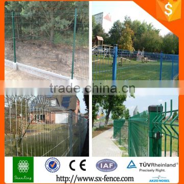 RAL 9005 Hot-dipped Galvanized Wire Mesh Fence Panel