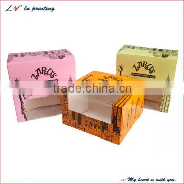 hot sale custom printed bakery boxes made in shanghai