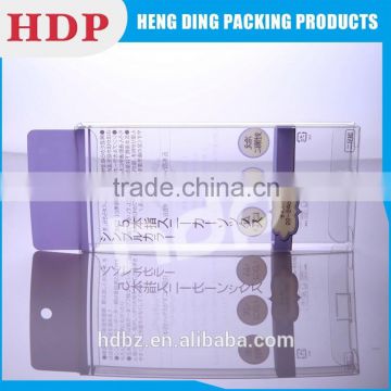 recyclable cheap pvc box packaging wholesale