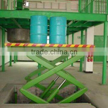 hydraulic stationary scissor lift table