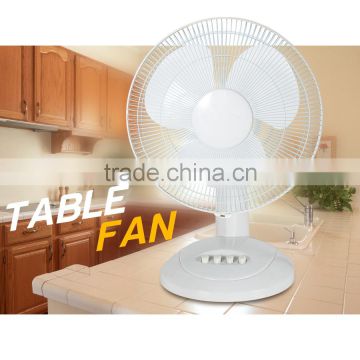 12 Inch Hot Sell Cross Base South America Stand rechargeable desk fan