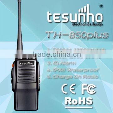 TESUNHO TH-850PLUS with 3500mah battery capacity professional waterproof handheld walky talky railroad two way radio