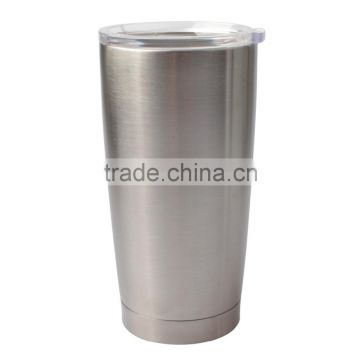 20oz Tumbler Cup Stainless Steel Beer Tumbler Double Wall Vacuum Insulated Large Coffee Flask / Travel Mug Cup