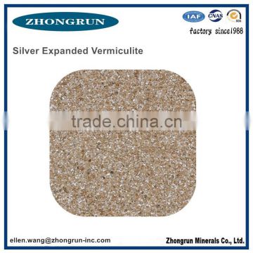 Silver expanded vermiculite