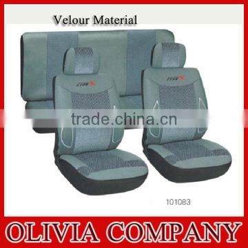Universal velour auto seat cover