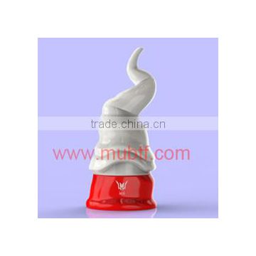 20/30/50/70/100ml Custom Newest Design White Cream Shape Perfume Glass Bottles