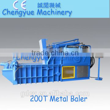 Horizontal Metal Press Baling Machine 200T waste metal baler