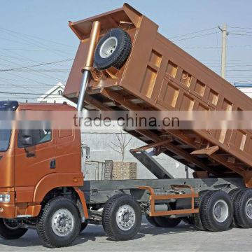 one acting dump truck hydraulic hoist