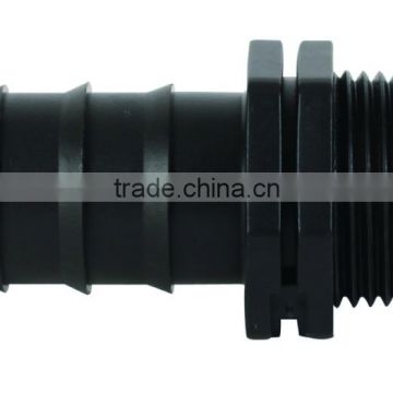 Irrigation Drip Pipe Male Thread Plastic Connector Pipe Fitting