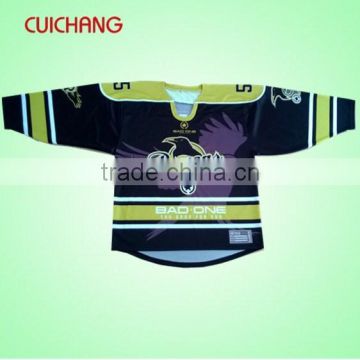 Custom team hockey jerseys & ice hockey jersey YY - 666