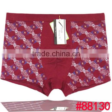 Printed men boyshort hot selling men underwear factory price wholesale men boxer briefs