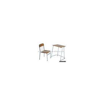 single school table and chair (SD-006-L)